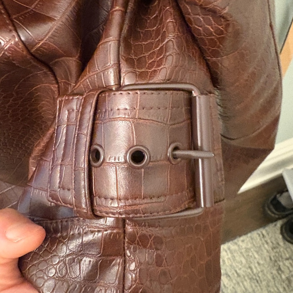 House of Sunny take a trip racer Brown Jacket - Picture 4 of 15